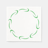 Arrow Frame Napkins Serviette (Vorderseite)