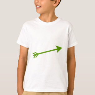 Arrow Green 15deg Das MUSEUM Zazzle Geschenke T-Shirt