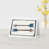 Arrow-Grußkarte - Leere Innenseite Karte (Gelbe Blume)