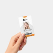 Arrow Medical Staff ID + Strichcode Vertikal Ausweis (Handheld)