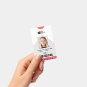 Arrow Medical Staff ID + Strichcode Vertikal Ausweis (Handheld)