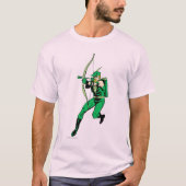 Arrow mit grüner Pfeil T-Shirt (Vorderseite)