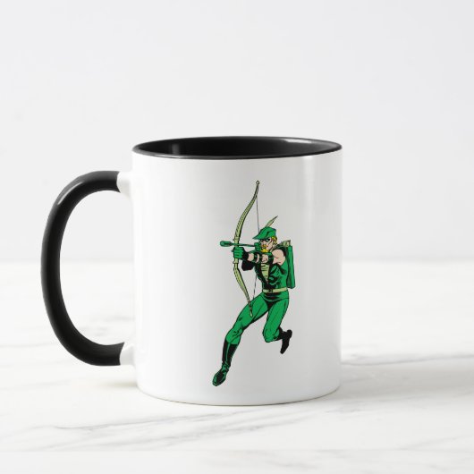 Arrow mit grüner Pfeil Tasse (Links)