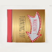 ARROW MOVIE MARQUEE CIRCUS Foto Op BACKDROP Wandteppich (Vorderseite (Horizontal))