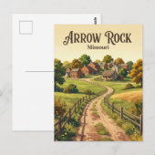 Arrow Rock Missouri Postkarte (Vorne/Hinten)