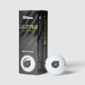 Arrow schlug runde Golfbälle (Verpackungen)