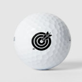 Arrow schlug runde Golfbälle (Vorderseite)