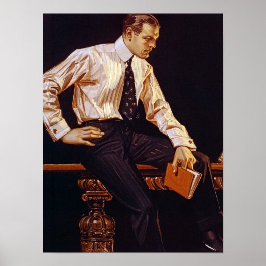 Arrow Shirt Collars, 1914 von J. C. Leyendecker Poster (Vorne)