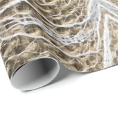 Arrow Town Burlap Geschenkpapier (Rolleneckpunkt)