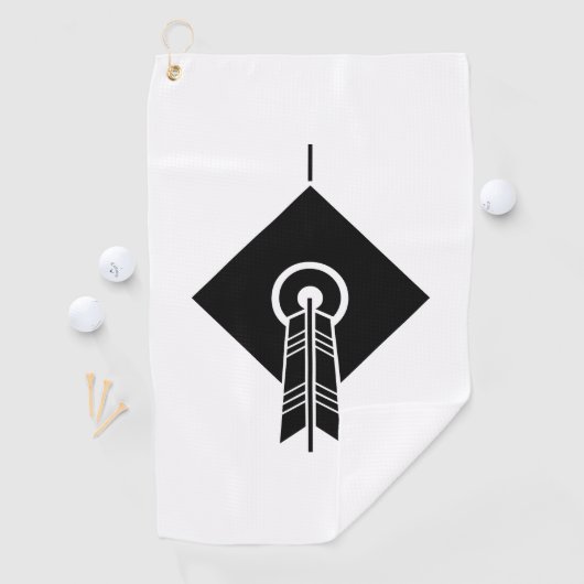 Arrow trifft Ziel Golf Handtücher (Insitu)