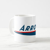 ArrowCat Weiß 11-Unze-klassische weiße Tasse (Vorderseite Links)