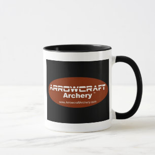 Arrowcraft Bogenschießen-Tasse mit schwarzem Grif Tasse