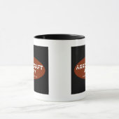 Arrowcraft Bogenschießen-Tasse mit schwarzem Griff Tasse (Zentrum)
