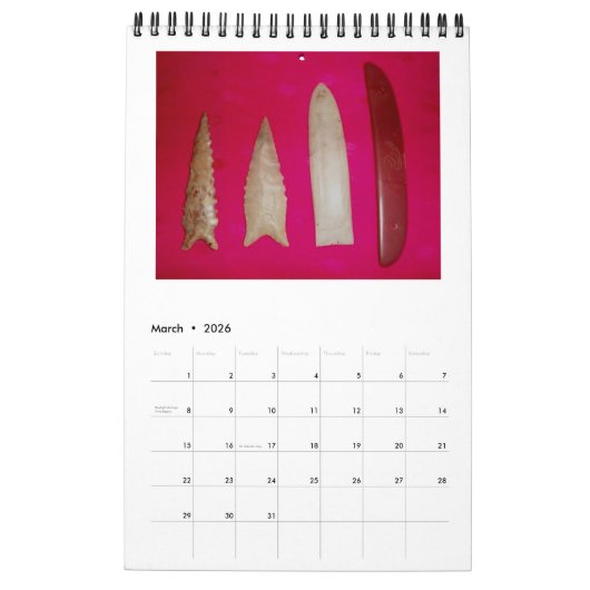 ARROWHEAD COLLECTION KALENDER (Mär 2026)