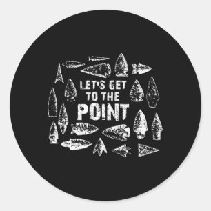 Arrowhead Collector Arrowhead Jagd Runder Aufkleber