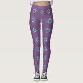 Arrowhead Feathers pow-wow Muster Thunder_Cove Leggings (Vorderseite)