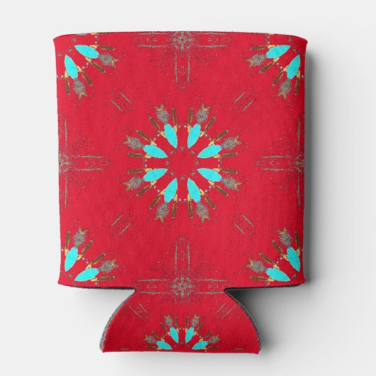 Arrowhead Feathers Pow-wow Thunder_Cove Dosenkühler (Rückseite)