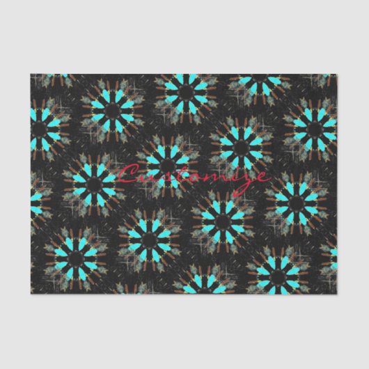 Arrowhead Feathers Pow-wow Thunder_Cove Seidenpapier (Vorderseite)