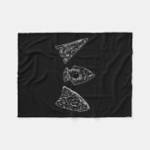 Arrowhead Hunter Arrowhead Jagd Fleecedecke (Vorderseite (Horizontal))
