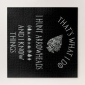 Arrowhead Hunter Artifaktenjagd sammelt Geschenk Puzzle (Horizontal)