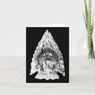 Arrowhead Hunter Indianerin für die Pfeiljagd Karte