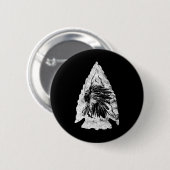 Arrowhead Hunter Indischer Chefjäger Button (Vorne & Hinten)