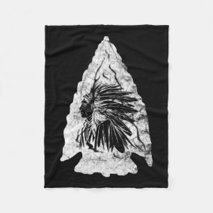 Arrowhead Hunter Indischer Chefjäger Fleecedecke