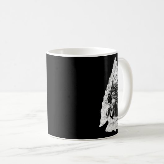Arrowhead Hunter Indischer Chefjäger Kaffeetasse (VorderseiteRechts)