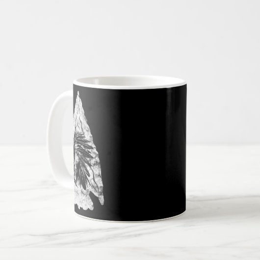 Arrowhead Hunter Indischer Chefjäger Kaffeetasse (Vorderseite Links)
