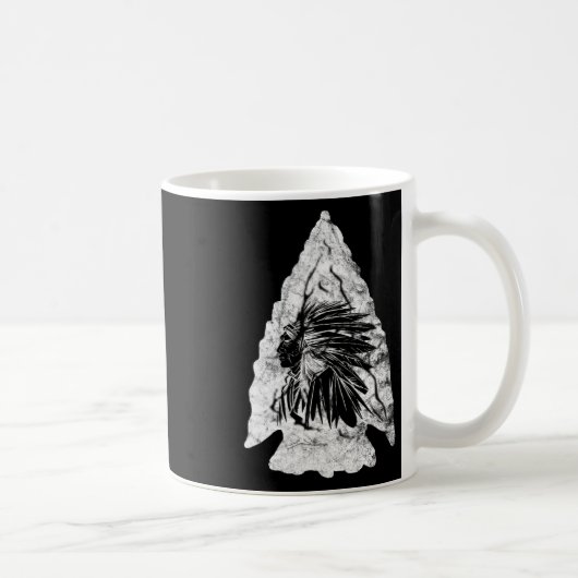 Arrowhead Hunter Indischer Chefjäger Kaffeetasse (Rechts)