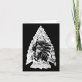 Arrowhead Hunter Indischer Chefjäger Karte (Vorderseite)