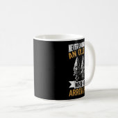 Arrowhead Hunter Shirt Alter Mann Opa Arrowhead H Kaffeetasse (VorderseiteRechts)