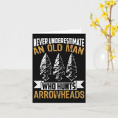 Arrowhead Hunter Shirt Alter Mann Opa Arrowhead H Karte (Gelbe Blume)