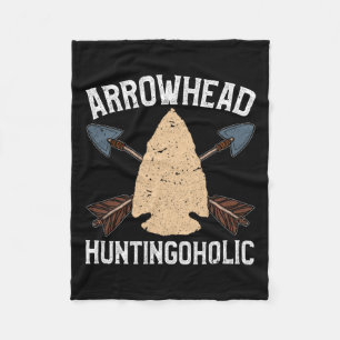 Arrowhead Hunter Shirt Funny Arrowhead Huntingohol Fleecedecke