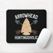 Arrowhead Hunter Shirt Funny Arrowhead Huntingohol Mousepad (Mit Mouse)