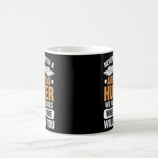 Arrowhead Hunting Artifact Collector Funny Kaffeetasse (Mittel)