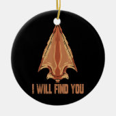 Arrowhead Junting Arrowhead Collector Keramik Ornament (Vorne)