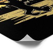 Arrowhead Junting Bigfoot Arrowhead Hunter Poster (Ecke)