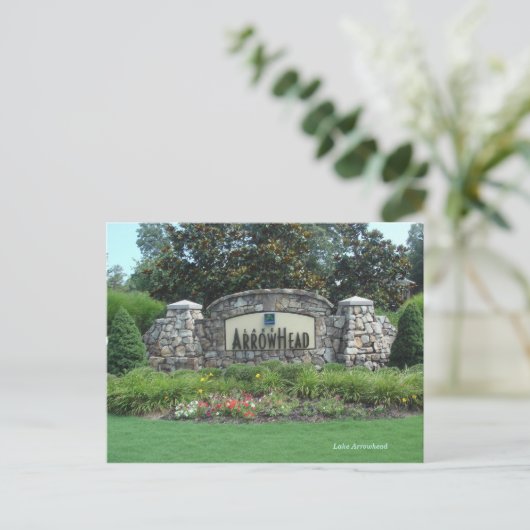 Arrowhead Postercard 2 Postkarte (Stehend Vorderseite)