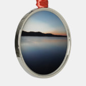 Arrowhead-Sunset Silbernes Ornament (Rechts)