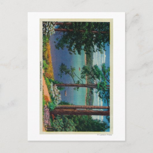Arrowhead ViewLake Arrowhead, CA 2 Postkarte (Vorderseite)