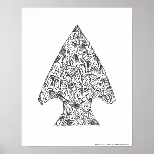 ARROWHEAD von NICHOLAS_COPYRIGHT.. Poster (Vorne)