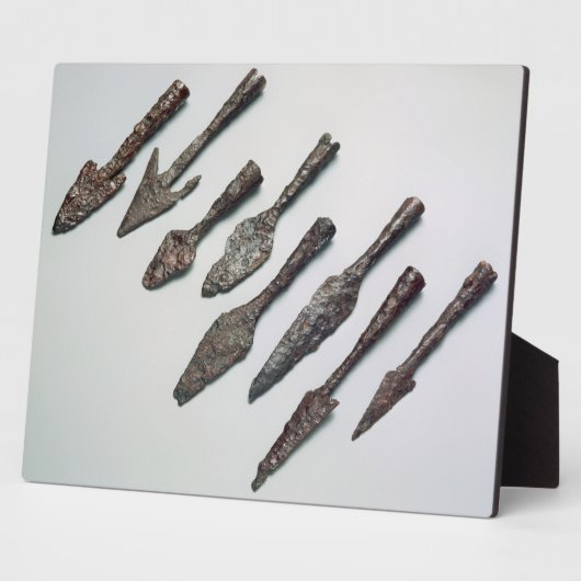 Arrowheads, Iron Age (iron) Fotoplatte (Seite)