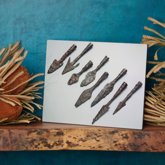 Arrowheads, Iron Age (iron) Fotoplatte (Seite)