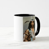 Arrowmaker An Ojibwa Brave1903 Vintage indische Tasse (VorderseiteRechts)