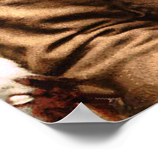 Arrowmaker, ein tapferer Ojibwa, 1903 Poster (Ecke)