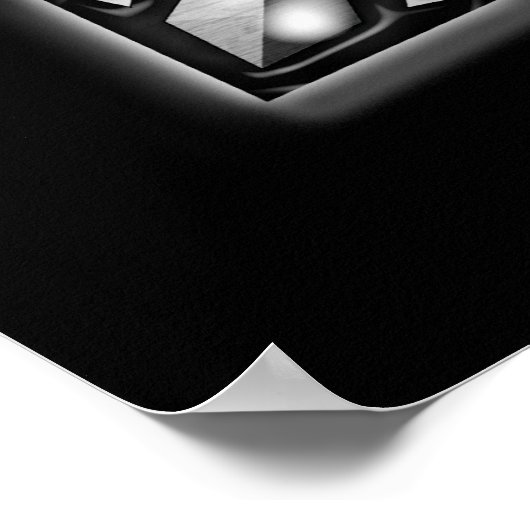 Arrows of Chaos - Black Widow Poster (Ecke)