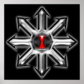 Arrows of Chaos - Black Widow Poster (Vorne)