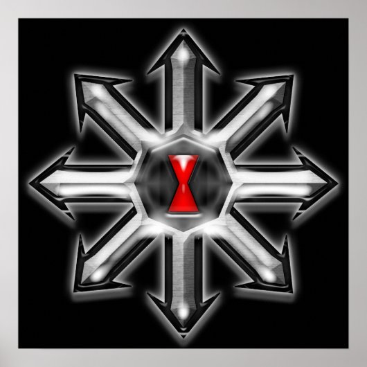 Arrows of Chaos - Black Widow Poster (Vorne)