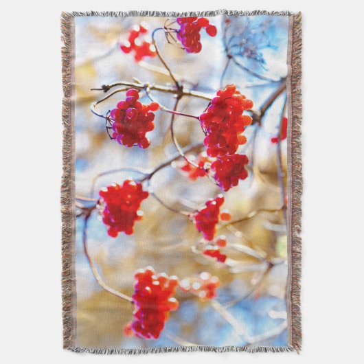 Arrowwood Berries Decke (Vorderseite Vertikal)